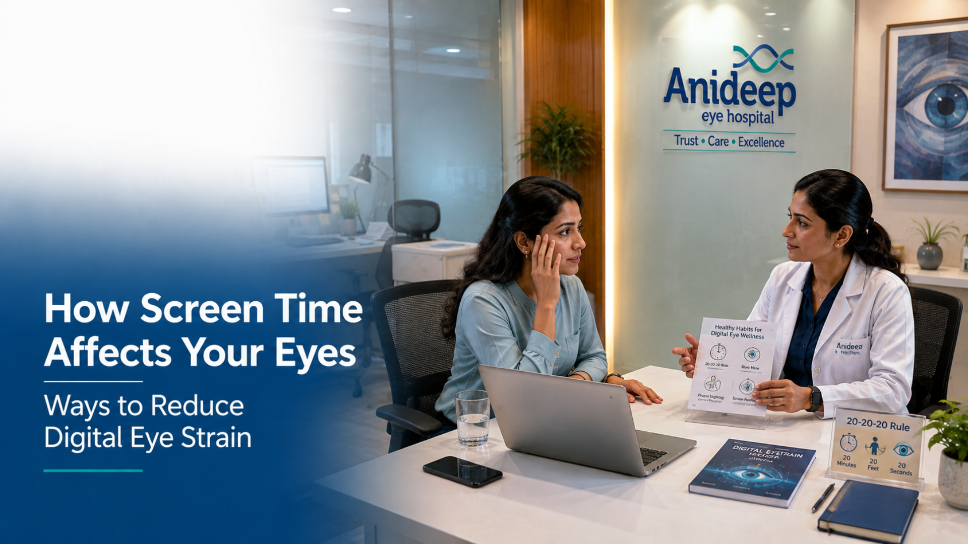 How Screen Time Affects Your Eyes and Ways to Reduce Digital Eye Strain 